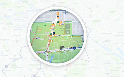 Interactive Maps for the BMW BERLIN MARATHON