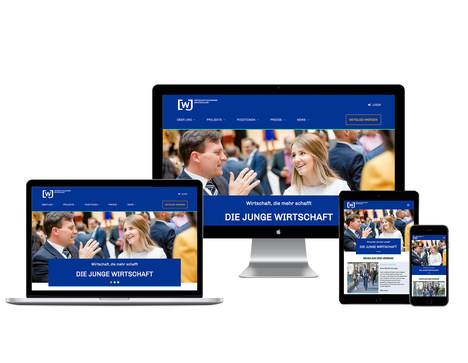 WJD website on devices